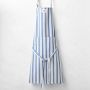 Williams Sonoma Classic Stripe Logo Apron, Bright Blue