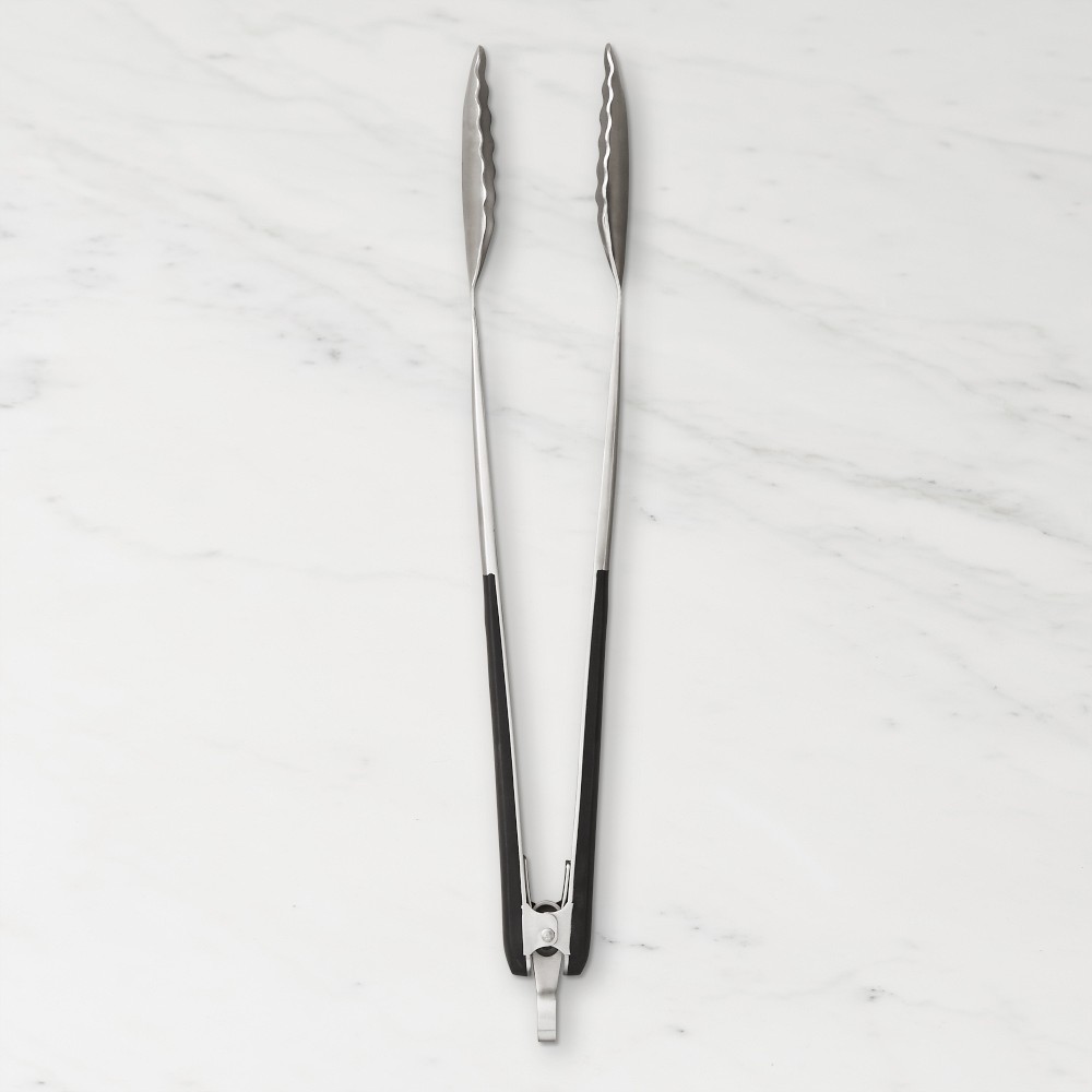 Williams Sonoma Black-Handled BBQ Tongs
