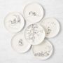 Rory Dobner x Williams Sonoma Winnie the Pooh Salad Plates, Set of 6