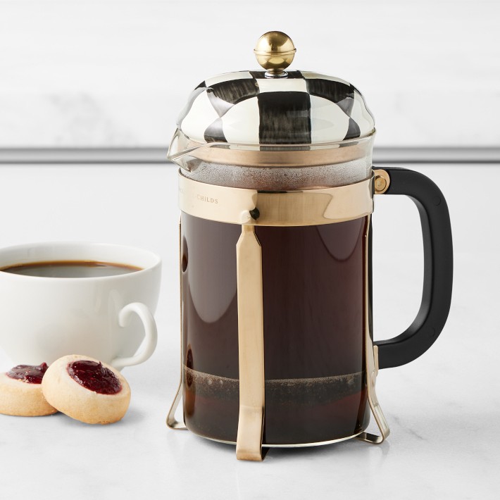 MacKenzie-Childs French Press, Courtly Check