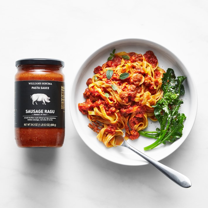 Williams Sonoma Sicilian Sausage Ragu Pasta Sauce, set of 2
