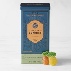 Williams Sonoma Signature Tin, Pineapple Gummies
