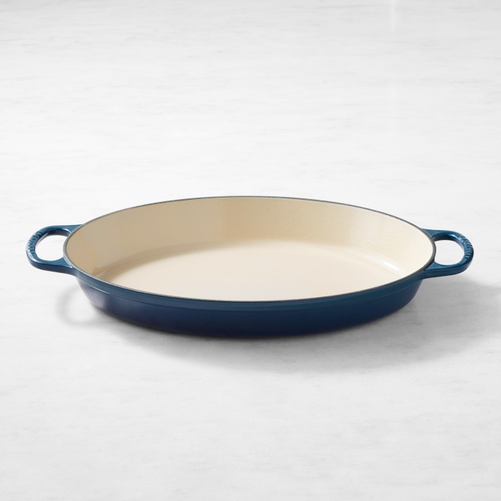 Le Creuset Signature Enameled Cast Iron Oval Gratin Baker, 1-Qt.