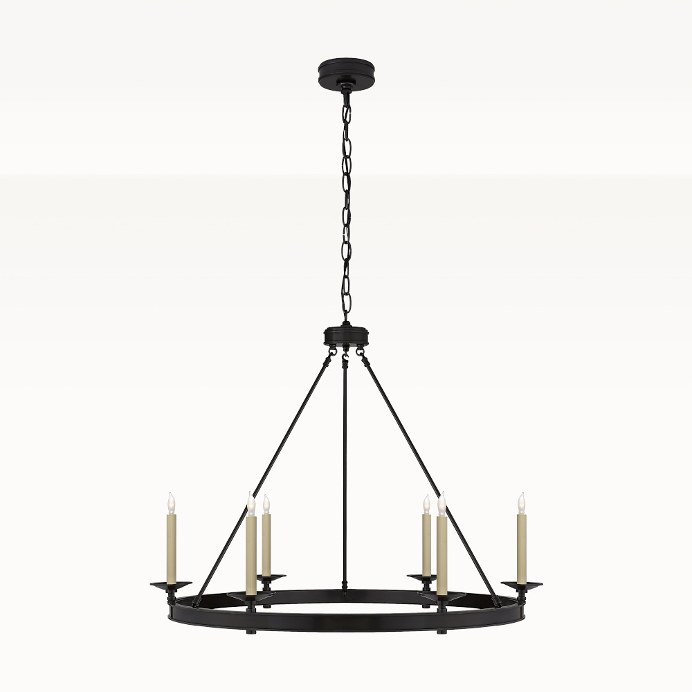 Launceton Ring Chandelier, Bronze