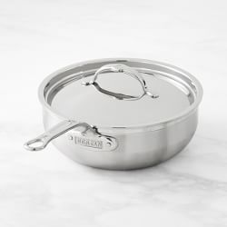 Hestan ProBond Professional Clad Stainless-Steel TITUM Nonstick Essential Pan, 3 1/2-Qt.
