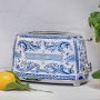 SMEG Dolce &amp; Gabbana 2-Slice Toaster, Blu Mediterraneo