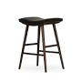 Andalusia Upholstered Saddle Backless Stool
