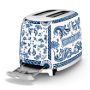 SMEG Dolce &amp; Gabbana 2-Slice Toaster, Blu Mediterraneo
