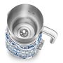 SMEG Dolce &amp; Gabbana Milk Frother, Blu Mediterraneo