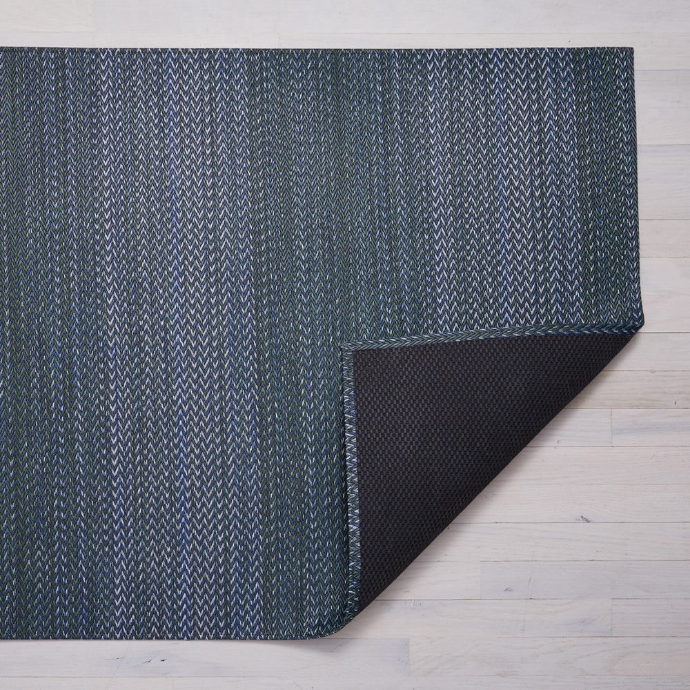 Chilewich Quill Floormat 30" X 106", Forest