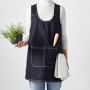 Flora Animalia Worker's Gardening Apronette, Indigo