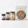 Williams Sonoma Gravy Base, Focaccia Stuffing, Autumn Fruit Brine & Cranberry Relish Bundle