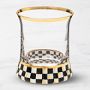 MacKenzie-Childs Courtly Check Tumblers, Set of 2