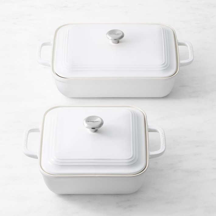 Le Creuset San Francisco Stoneware Covered Baker, Set of 4