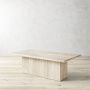 Ortega Travertine Rectangular Coffee Table (48&quot; )