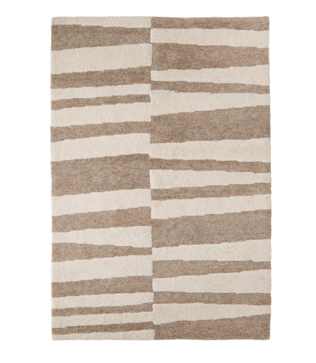 Taryn Handknotted Rug, 6' x 9', Natural