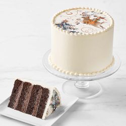 Twas the Night Before Christmas Reindeer Cake