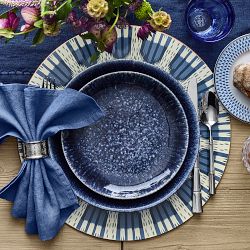 Cyprus Reactive Glaze Salad Plates