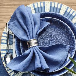 Cyprus Reactive Glaze Salad Plates