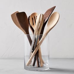 Williams Sonoma Olivewood Locking Tongs