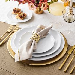 Trellis Napkin Rings, Set of 4