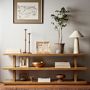 Oversized Brass Taper Holder