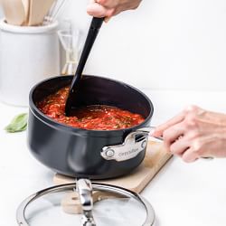 GreenPan&#8482; Premiere Hard Anodized Ceramic Nonstick Covered Sauce Pan, 2-Qt.