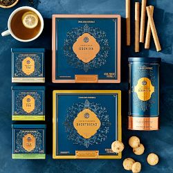 Williams Sonoma Signature Tin, Hazelnut Rolled Wafer Cookies
