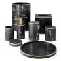 Black Marble and Brass Bath Collection