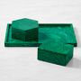 Faux Malachite Box, Octagon