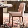 Saratoga Upholstered Curved Back Side Chair