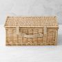 Williams Sonoma Famille Rose Picnic Basket