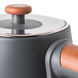 Haden Dorchester Stainless-Steel Electric Cordless Kettle, 1.7-L