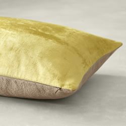 Solid Velvet Pillow Cover