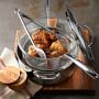 Williams Sonoma Thermo-Clad&#8482; Signature Stainless-Steel Deep Saute with Fryer Basket