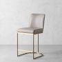 Bradley Upholstered Curved Counter &amp; Bar Stool