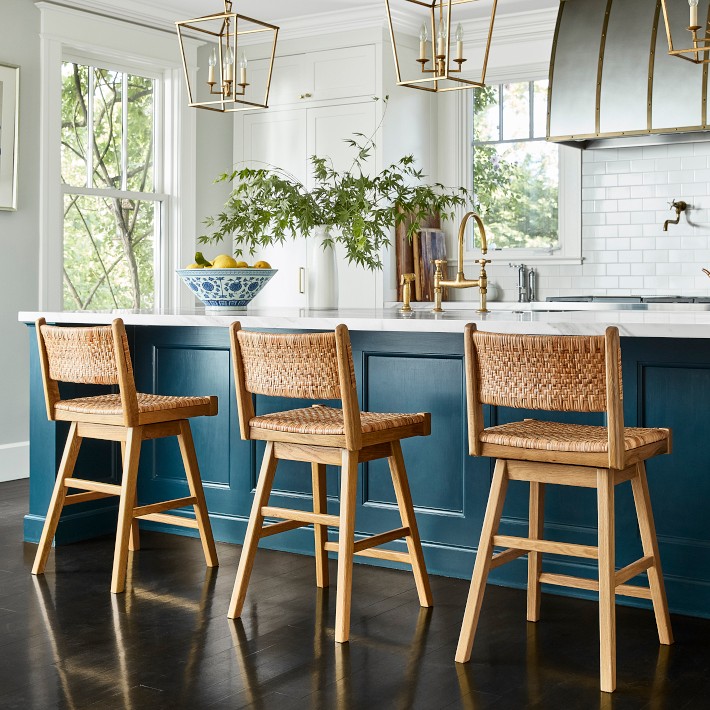 Sullivan Swivel Counter Stool - Williams Sonoma