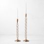 Oversized Twisted Candle Holder
