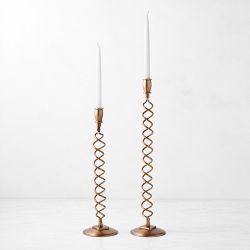 Oversized Twisted Candle Holder