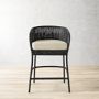 Topanga Counter Stool, Wood, Ebony