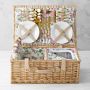 Williams Sonoma Famille Rose Picnic Basket