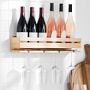 Hold Everything Wine Storage Shelf, Ashwood