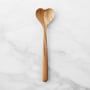 Williams Sonoma Olivewood Heart Spoon, 9 1/2"