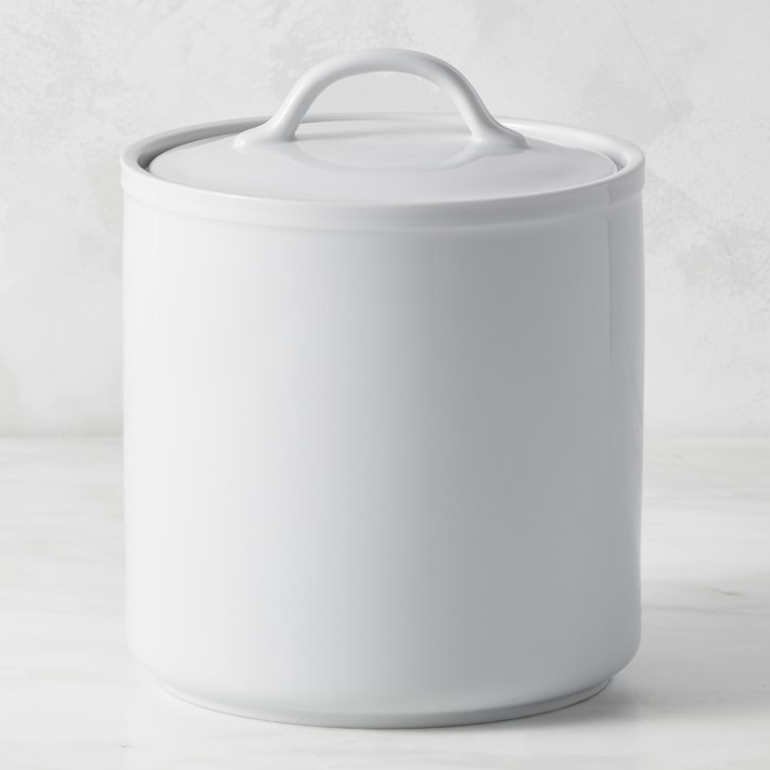 Williams Sonoma Pantry Porcelain Canisters, Medium