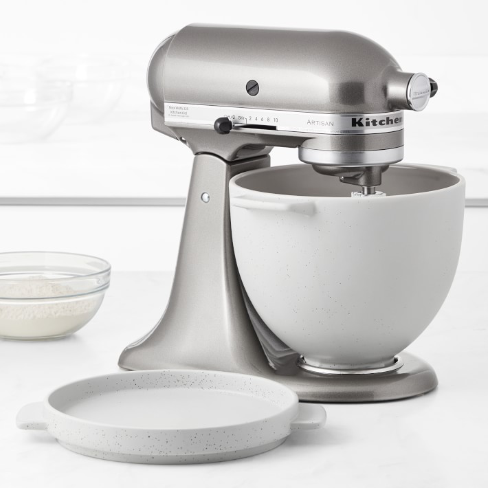 KitchenAid® Artisan Stand Mixer & Bread Bowl, Medallion Silver