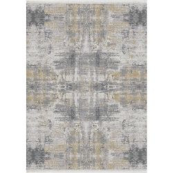 Abstract Hues Hand Knotted Rug, 9' X 12'