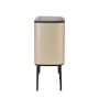 Brabantia Bo Touch Top Multi Compartment Recycling Trash Can, 3 x 3 Gallon 