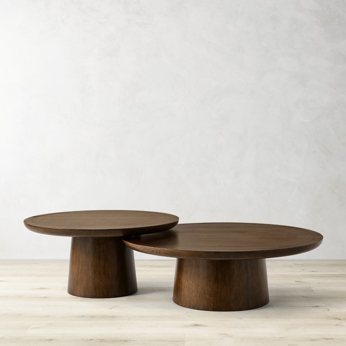 Circular coffee table nest discount