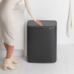 Brabantia Bo Touch Top Can, 16 Gallons
