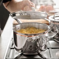 Williams Sonoma Signature Thermo-Clad&#8482; Copper Pro Saucepan Set, 2-Qt. &amp; 3-Qt.